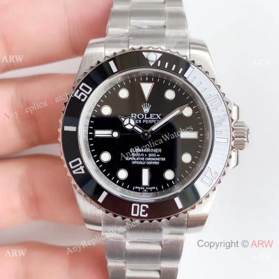 Noob Factory V3 Rolex Submariner NO Date Wristwatch Swiss ETA Rolex